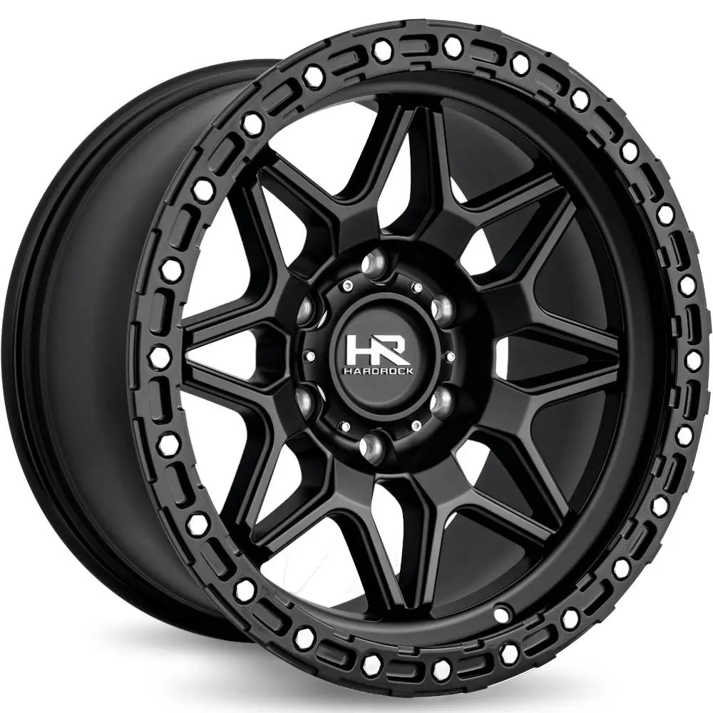 Hardrock Offroad H105 Black with Black Bea wheel
