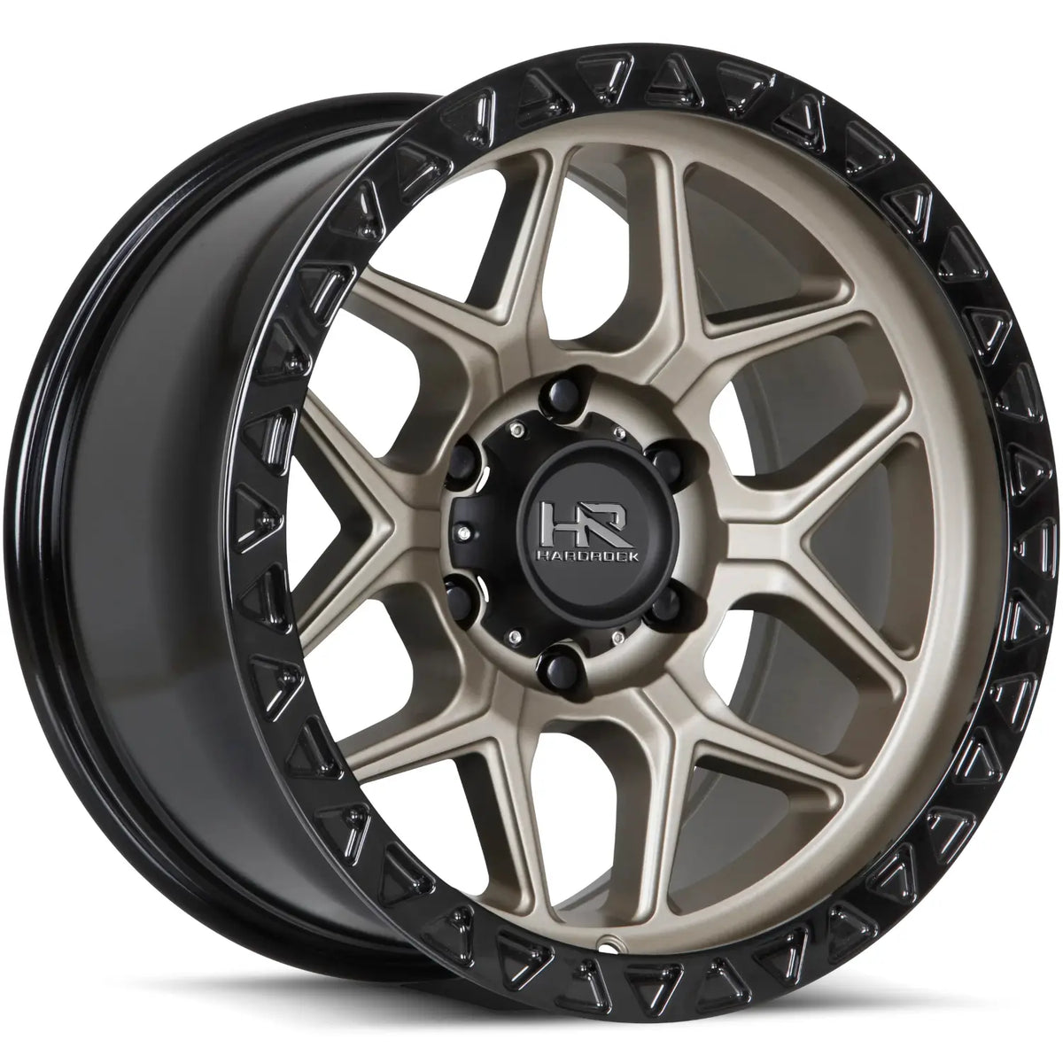 Hardrock Offroad H107 Bronze with a Black wheel
