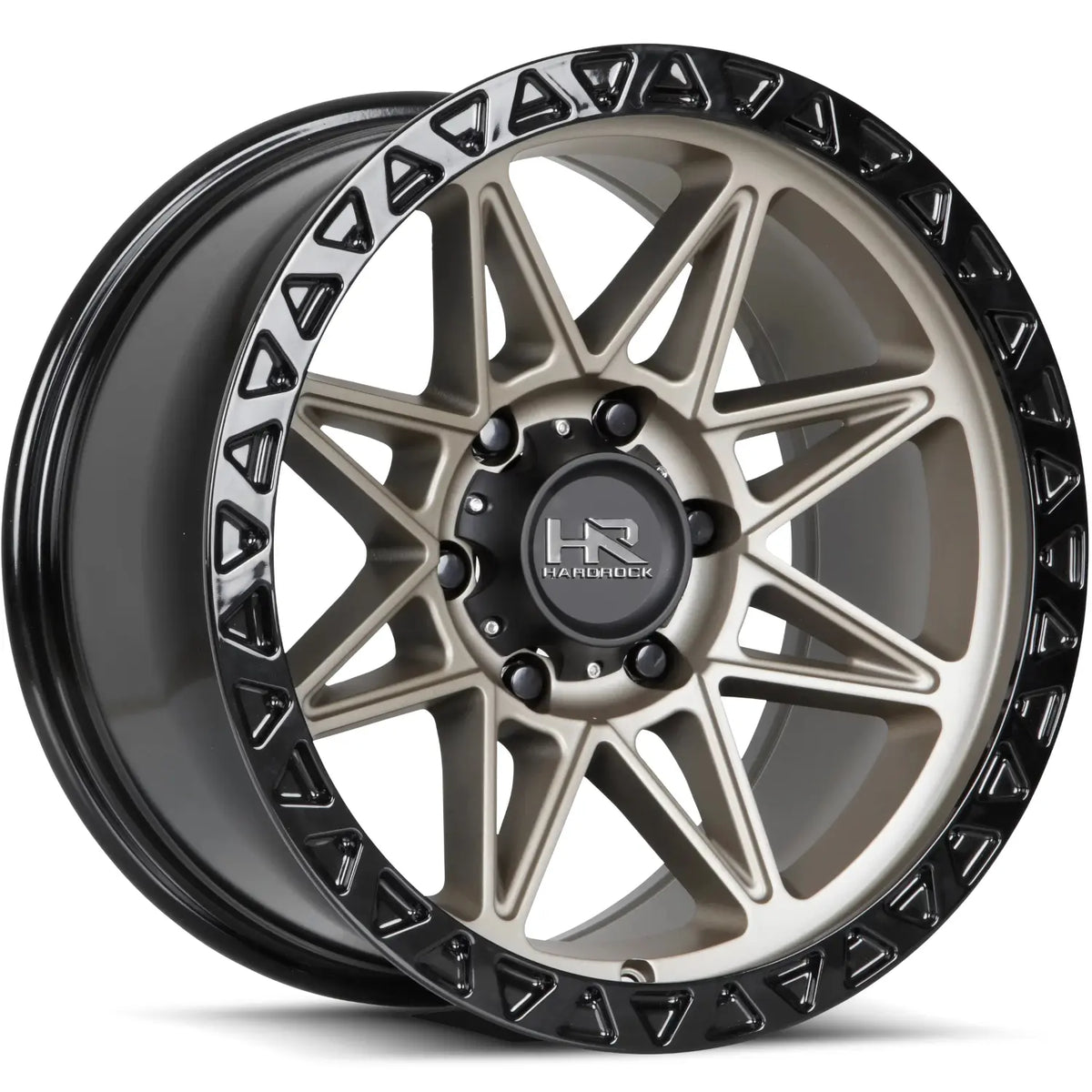 Hardrock Offroad H109 Bronze with a Black wheel