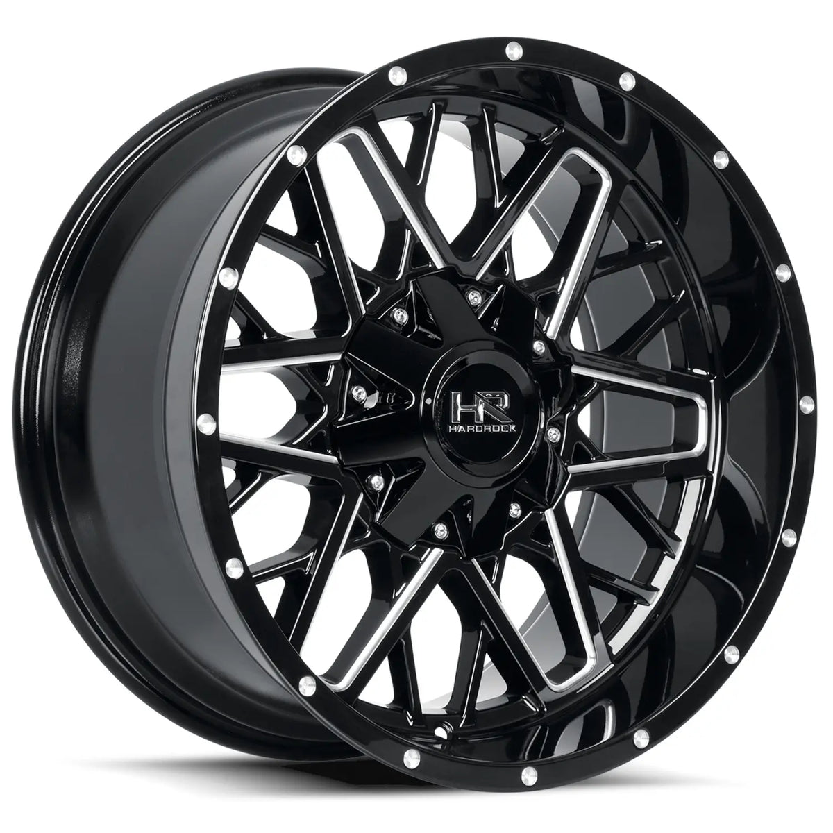 Hardrock Offroad Bomber Black with Milled Sp wheel
