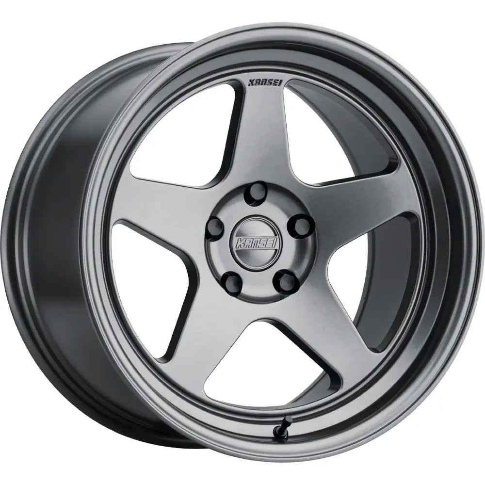 Kansei KNP Gloss Gunmetal Gray wheel