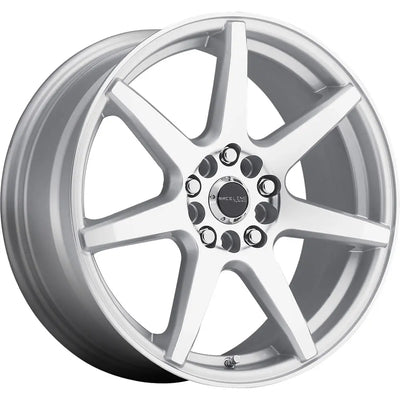 Raceline Evo Silver with Machined wheel