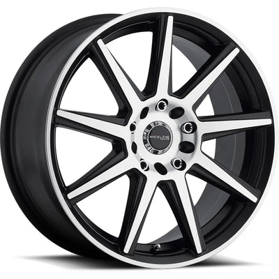 Raceline 144M STORM Black Machined Face wheel