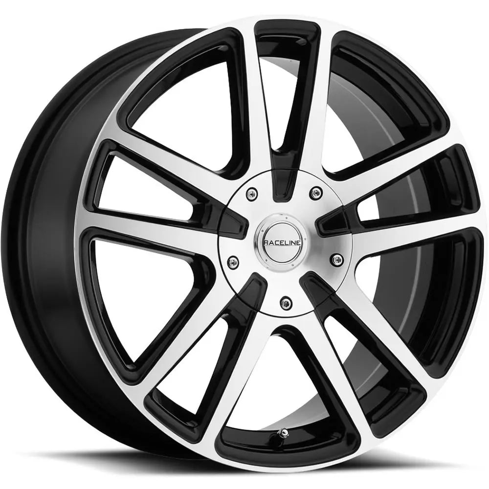 Raceline 145M ENCORE Black Machined Face wheel