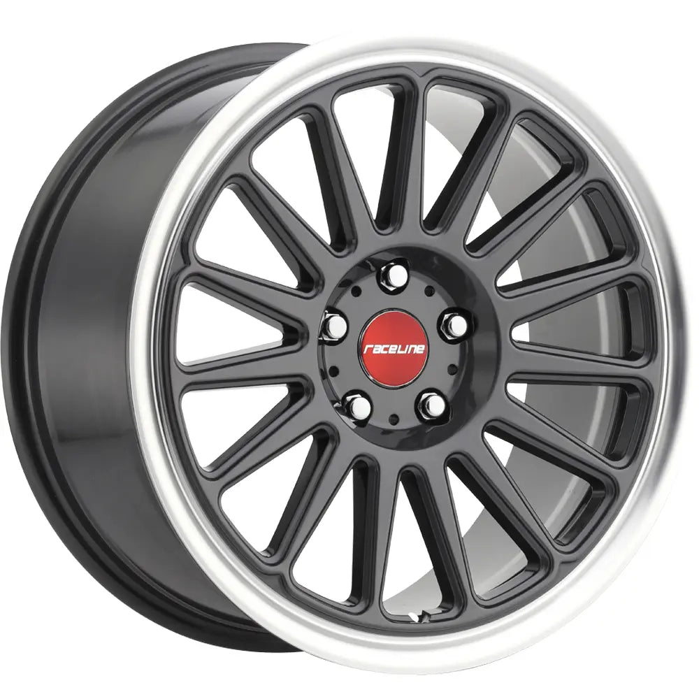 Raceline 315G GRIP Gloss Gunmetal wheel