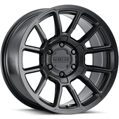 Raceline 950B GAUGE Satin Black wheel