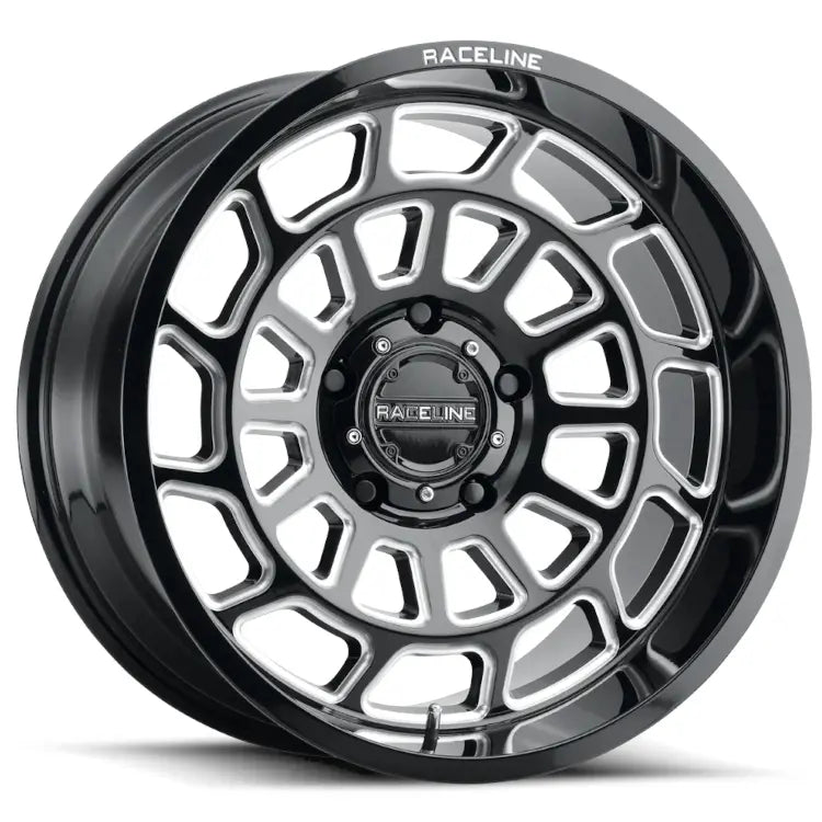 Raceline Warp Black with Milled Sp wheel