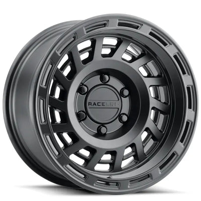 Raceline 957B HALO Satin Black wheel
