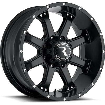 Raceline 991B ASSAULT Satin Black wheel