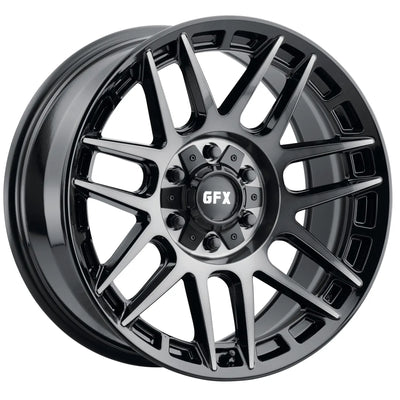 G-Fx TM8 Black with a Dark Ti wheel