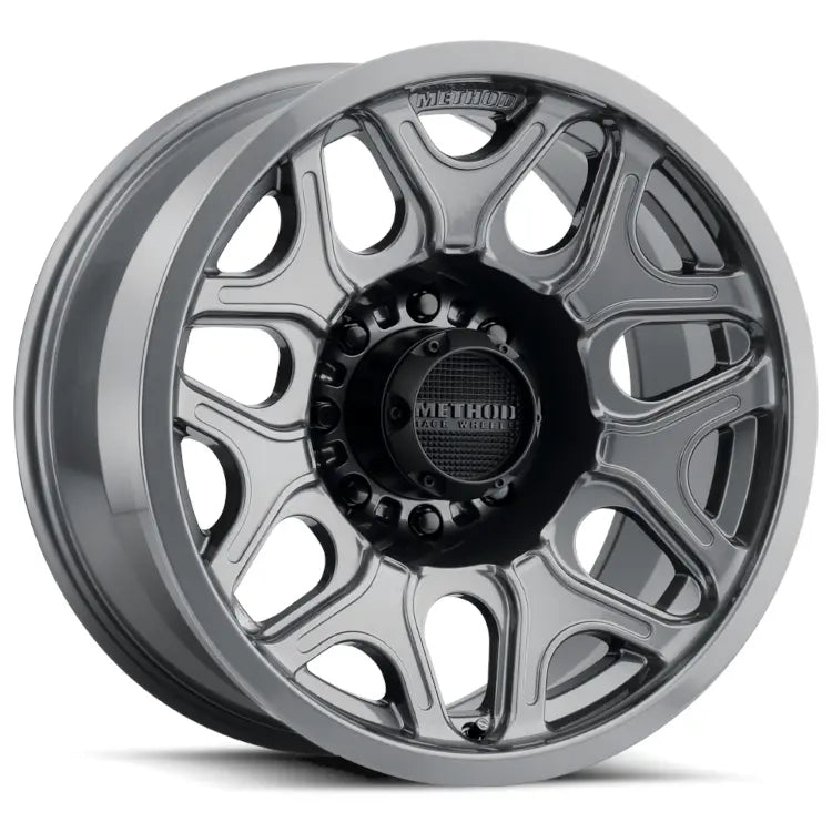 Method Race Wheels MR322 Gloss Titanium wheel