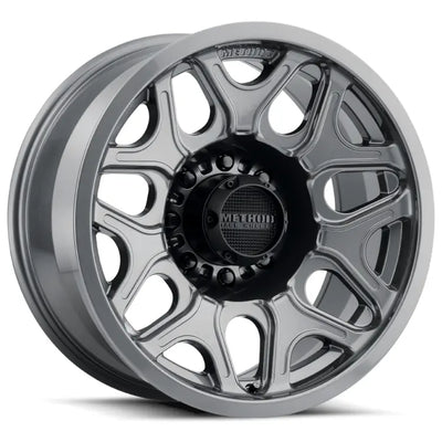 Method Race Wheels MR322 Gloss Titanium wheel