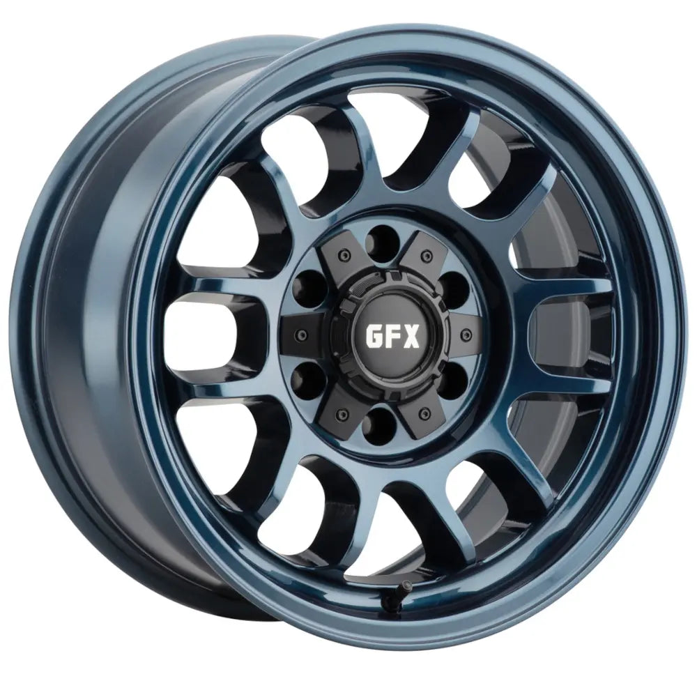G-FX TR28 Metallic Blue wheel