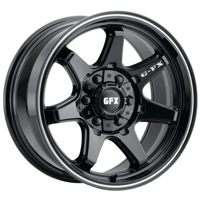 G-FX TR32 Black Milled wheel