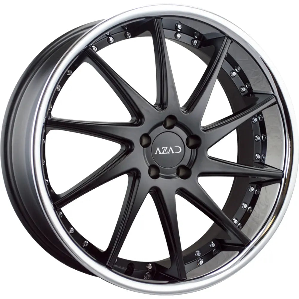 Azad AZ23 Black Chrome wheel