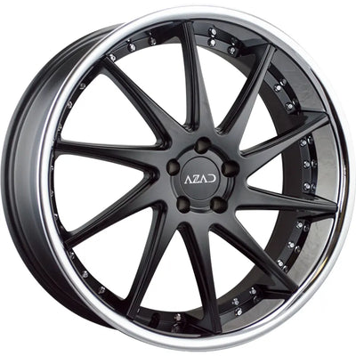 Azad AZ23 Black Chrome wheel