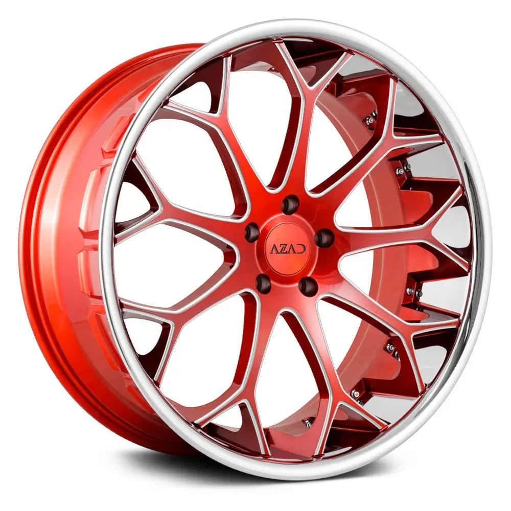 Azad AZ99 Red wheel