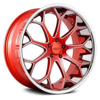 Azad AZ99 Red wheel
