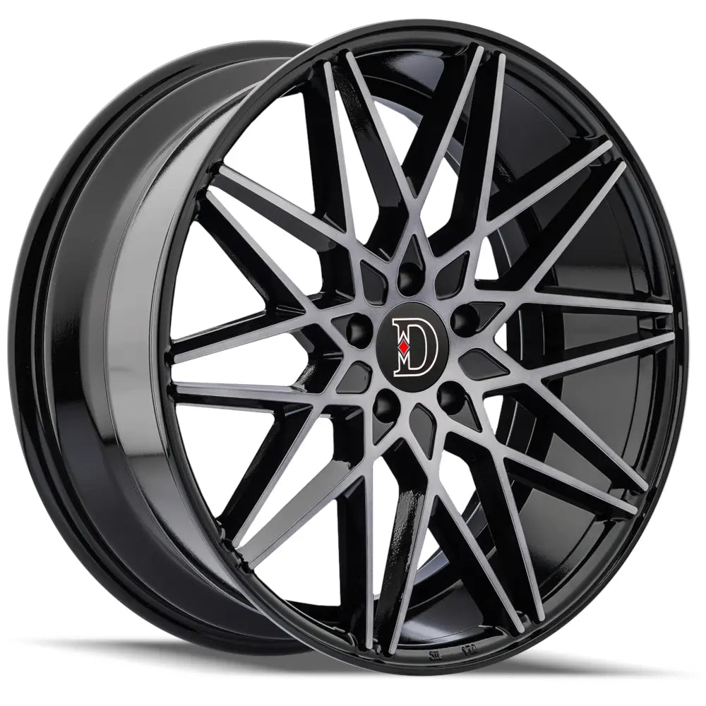 Defy D03 Black Machined wheel