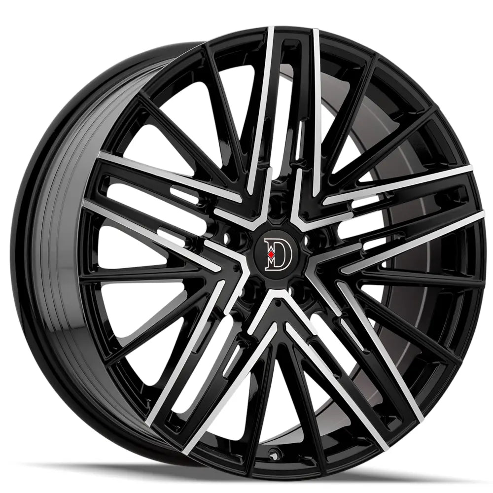 Defy D04 Black Machined wheel