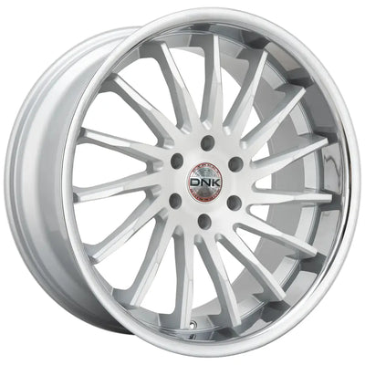 DNK 707 Brushed Silver wheel