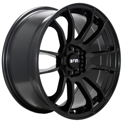 F1R F107 Gloss Black wheel