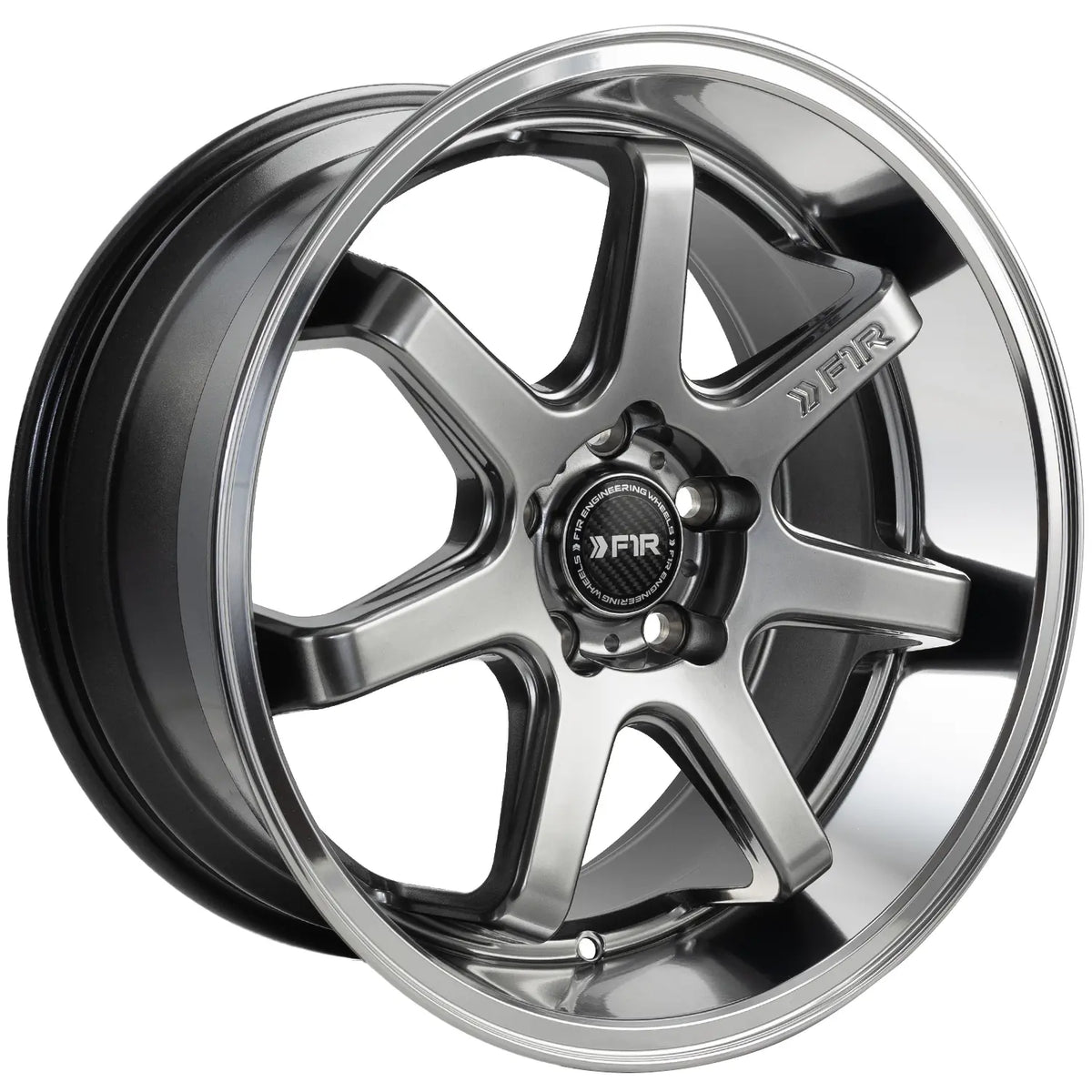 F1R FC7 Hyperblack Polished Wheel