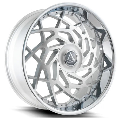 Azad AZ Reign Silver Machined wheel