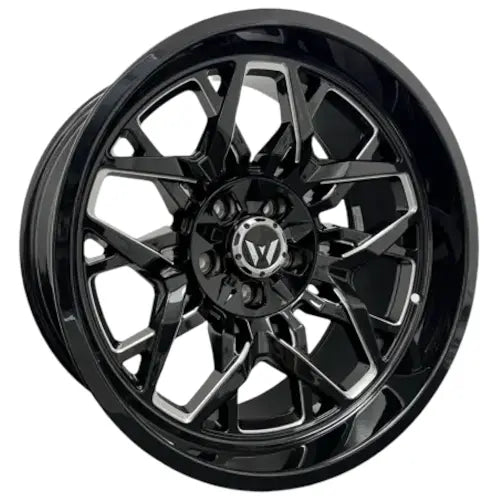 Western Off-Road Edge Black Milled Wheel