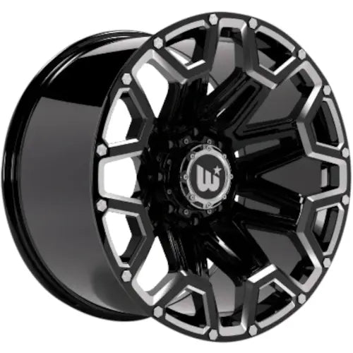 Western Off-Road Blaze Black Milled wheel