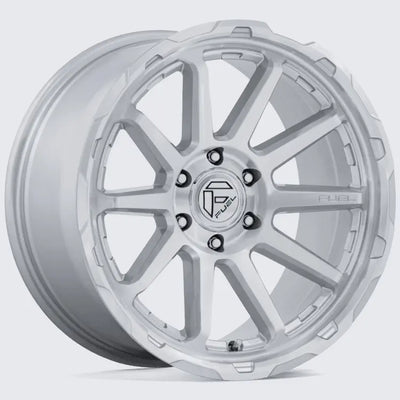 Fuel Circuit Silver Machined wheel