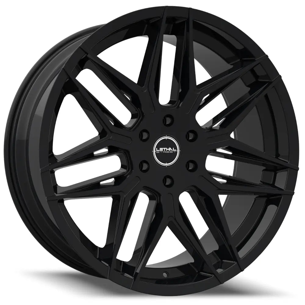 Lethal Street LS04 Gloss Black wheel