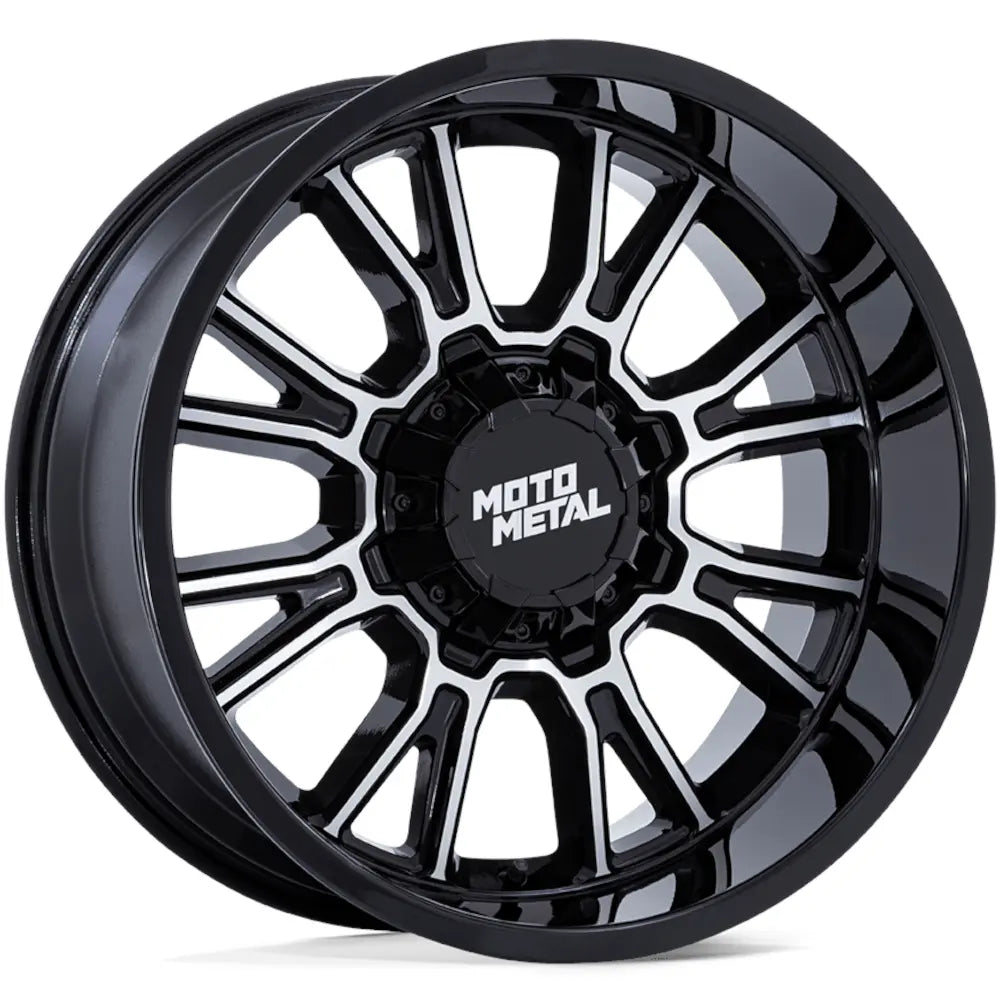 Moto Metal MO810 Machined Black wheel