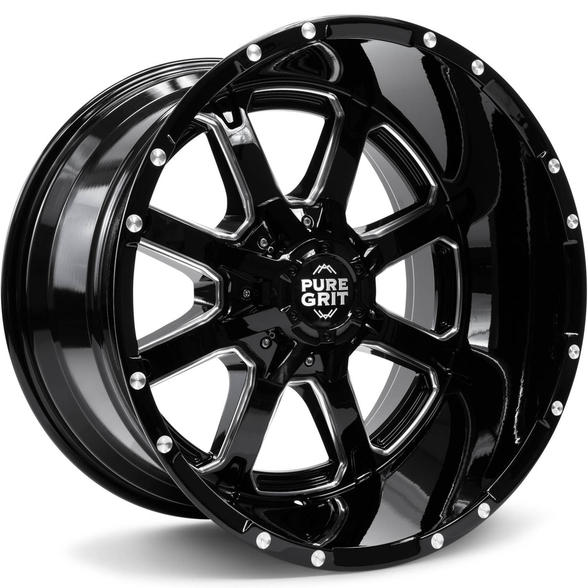 Pure Grit Grit Black Milled Wheel