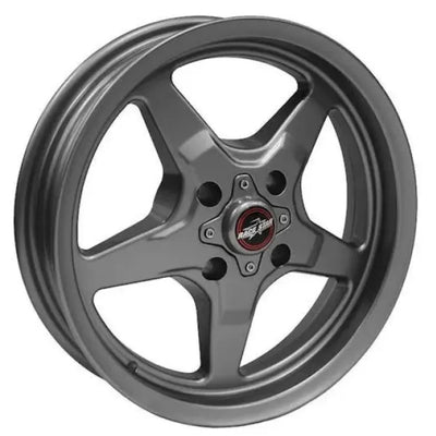 Race Star 91 Drag Star Series Metallic Gray Wheel