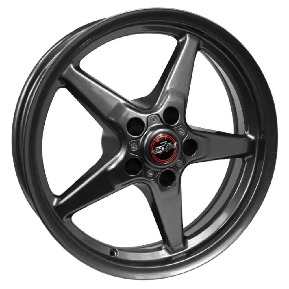 Race Star 92 Drag Star Series Metallic Gray Wheel