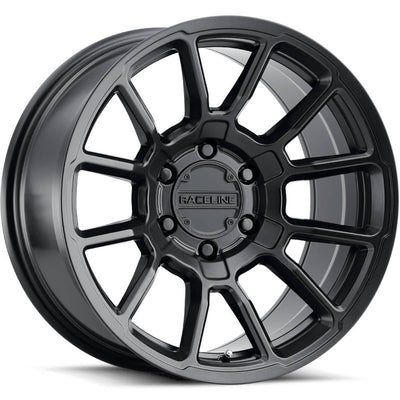 Raceline Gauge Satin Black Wheel