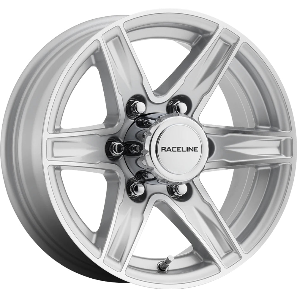 Raceline Stylus Silver Machined Wheel