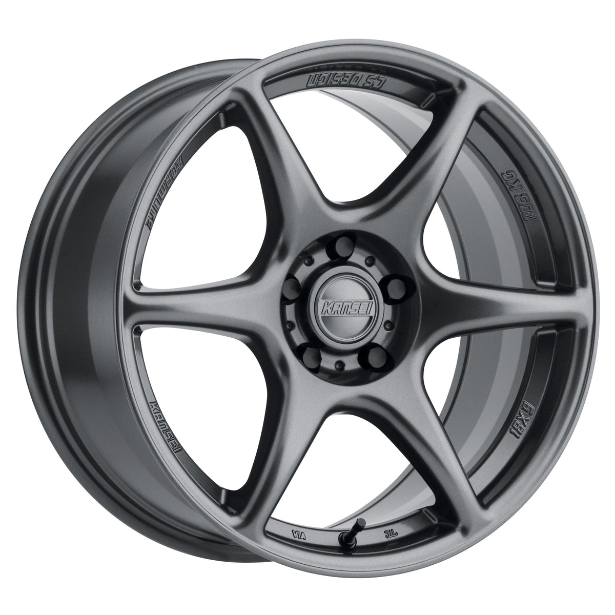 Kansei Tandem Gloss Gunmetal wheel