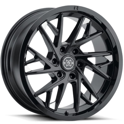 RAISED by Method MR801 Black Milled Wheel