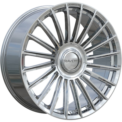 Ravetti M17 Chrome Wheel