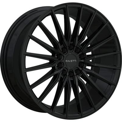 Ravetti M18 Gloss Black Wheel