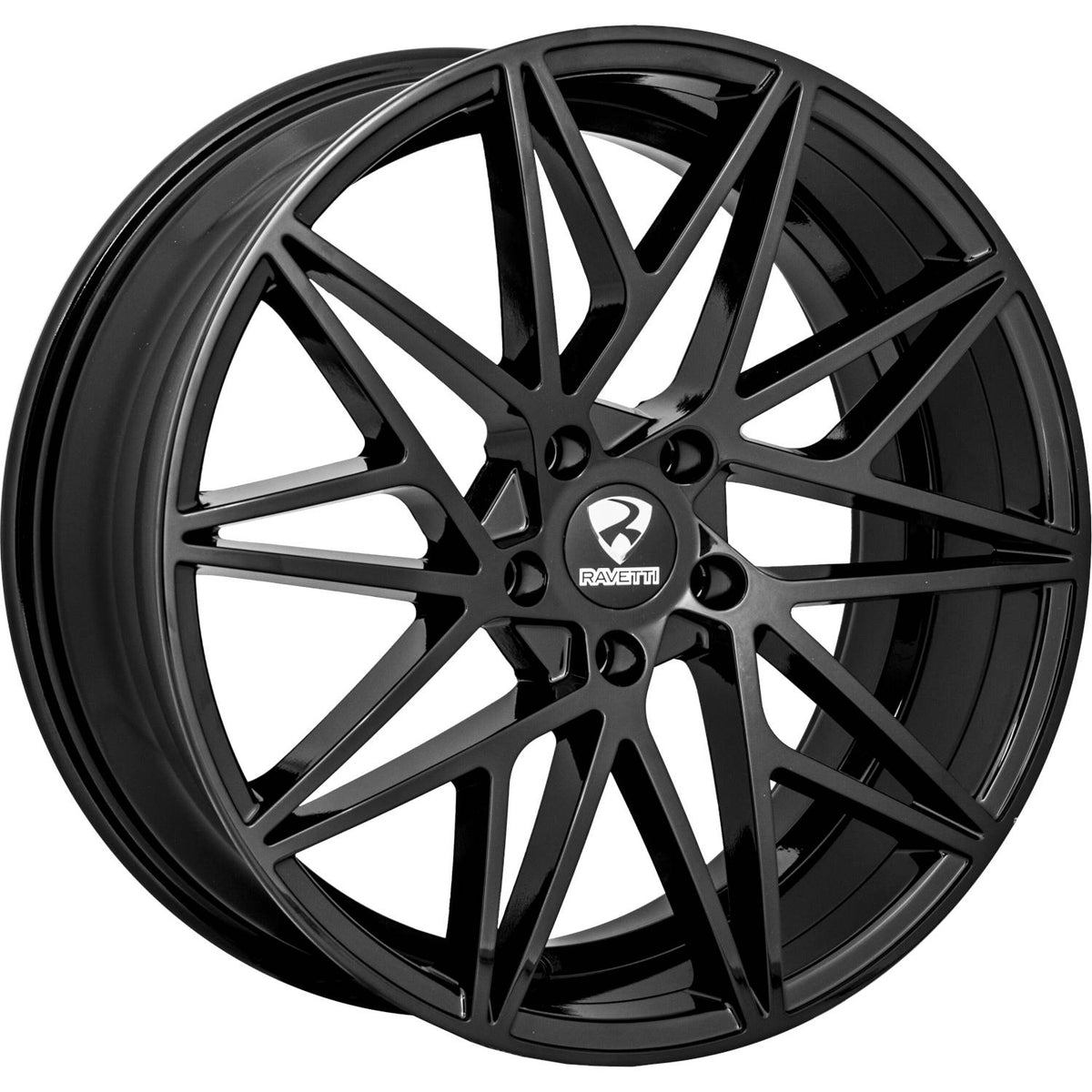 Ravetti M5 Gloss Black Wheel