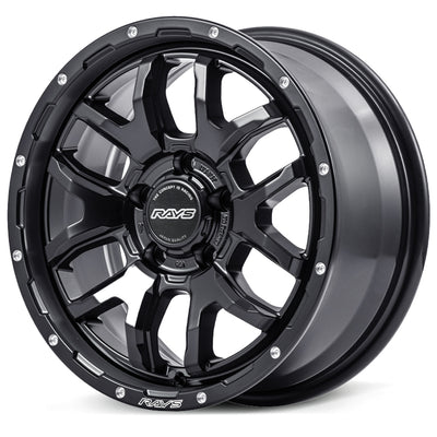 Rays Offroad F6boost Semi Gloss Black Wheel