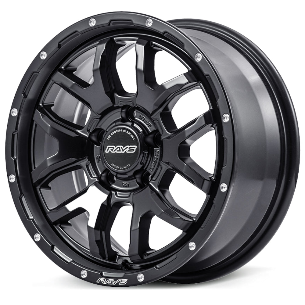 Rays Offroad F6boost Semi Gloss Black Wheel