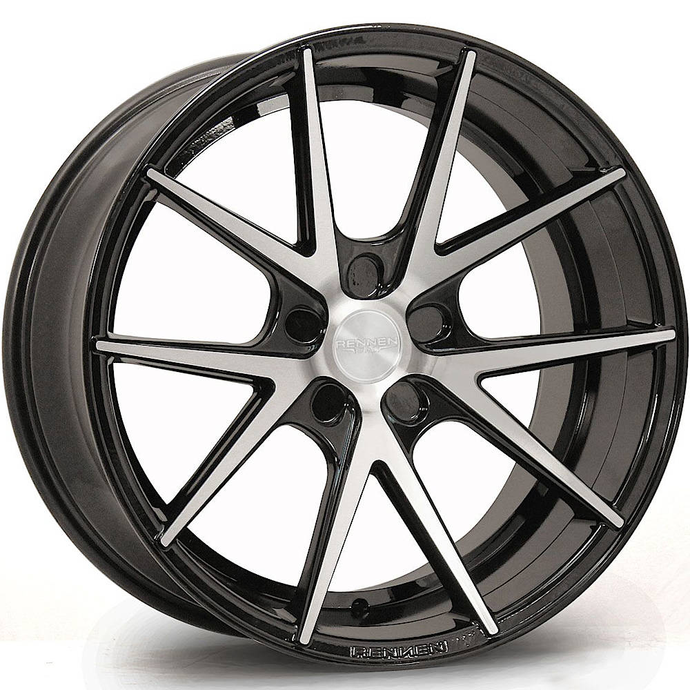 Rennen CRL-55 Black Machined Wheel