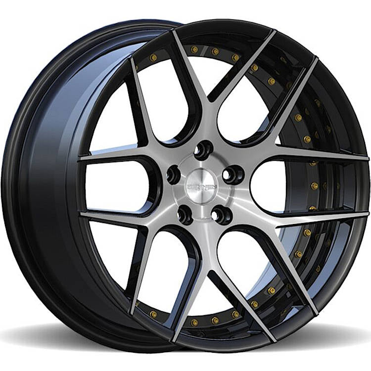 Rennen CSL-4 Black Machined Wheel