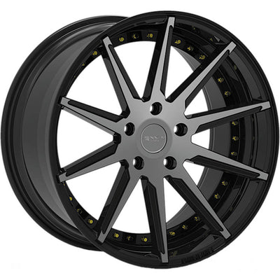 Rennen CSL-6 Machined Black wheel