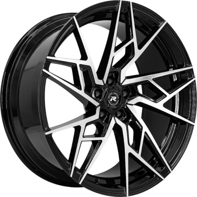 Renzo Ascari Black Machined Wheel