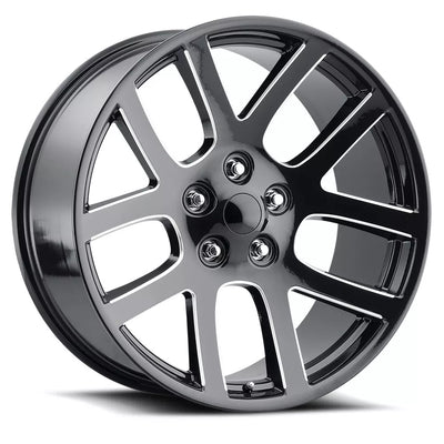 Replica DG04 Black Milled Wheel